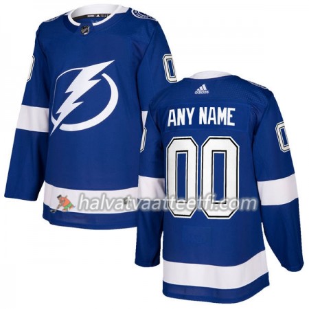 Miesten NHL Tampa Bay Lightning Pelipaita Custom Adidas 2017-2018 Sininen Authentic Miesten NHL Tampa Bay Lightning Pelipaita Custom Adidas 2017-2018 Sininen Authentic